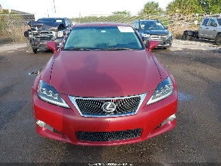 2012 Lexus IS 250c, VIN JTHFF2C25C2523331. Photo 6 of 6 from IAAI auction. OpenDataCar US salvage catalog.
