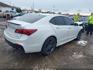 2020 Acura TLX, VIN 19UUB3F63LA000938. Photo 4 of 6 from IAAI auction. OpenDataCar US salvage catalog.