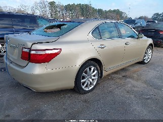 2007 Lexus LS 460, VIN JTHBL46F975047526. Фото 4 из 6 с аукциона IAAI. Каталог авто из США OpenDataCar.