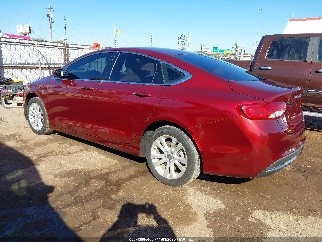 2016 Chrysler 200, VIN 1C3CCCAB5GN183578. Фото 3 из 6 с аукциона IAAI. Каталог авто из США OpenDataCar.