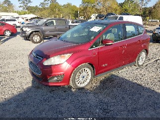 2014 Ford C-Max, VIN 1FADP5CU8EL501027. Zdjęcie 2 z 6 z aukcji IAAI. Katalog aut z USA OpenDataCar.