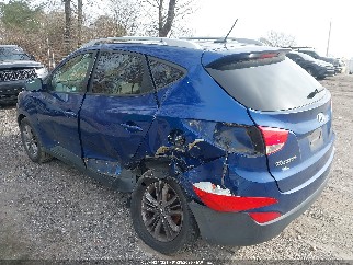2014 Hyundai Tucson, VIN KM8JU3AG0EU842256. Фото 3 з 6 з аукціону IAAI. Каталог авто зі США OpenDataCar.