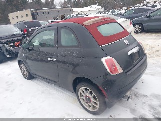 2012 Fiat 500C, VIN 3C3CFFDR1CT185775. Фото 3 из 6 с аукциона IAAI. Каталог авто из США OpenDataCar.