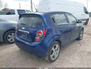 2012 Chevrolet Sonic, VIN 1G1JF6SH6C4216014. Фото 4 з 6 з аукціону IAAI. Каталог авто зі США OpenDataCar.