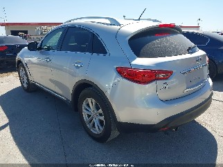 2017 Infiniti QX70, VIN JN8CS1MU2HM140702. Фото 3 из 6 с аукциона IAAI. Каталог авто из США OpenDataCar.