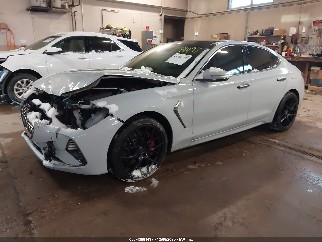 2021 Genesis G70, VIN KMTG34LE1MU076315. Фото 2 з 6 з аукціону IAAI. Каталог авто зі США OpenDataCar.