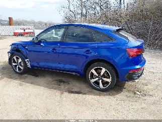 2022 Audi Q5 Sportback, VIN WA15AAFY8N2012358. Фото 3 з 6 з аукціону IAAI. Каталог авто зі США OpenDataCar.