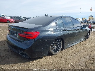 2016 Bmw 7 Series, VIN WBA7B0C51GG526815. Zdjęcie 4 z 6 z aukcji IAAI. Katalog aut z USA OpenDataCar.