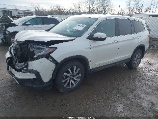 2019 Honda Pilot, VIN 5FNYF6H55KB010077. Фото 2 з 6 з аукціону IAAI. Каталог авто зі США OpenDataCar.