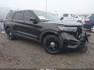 2021 Ford Police Interceptor Utility, VIN 1FM5K8AB2MGB61604. Фото 1 з 6 з аукціону IAAI. Каталог авто зі США OpenDataCar.