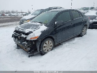 2010 Toyota Yaris, VIN JTDBT9K38A1374542. Фото 2 з 6 з аукціону IAAI. Каталог авто зі США OpenDataCar.