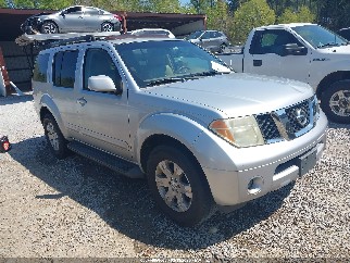 2007 Nissan Pathfinder, VIN 5N1AR18U17C610887. Photo 1 of 6 from IAAI auction. OpenDataCar US salvage catalog.