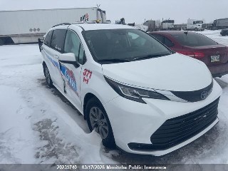 2022 Toyota Sienna, VIN 5TDGSKFC5NS055179. Фото 1 з 6 з аукціону IAAI. Каталог авто зі США OpenDataCar.