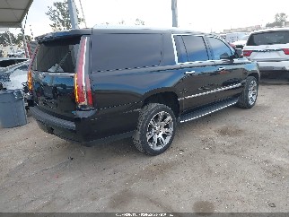 2018 Cadillac Escalade ESV, VIN 1GYS4GKJ3JR189312. Photo 4 of 6 from IAAI auction. OpenDataCar US salvage catalog.