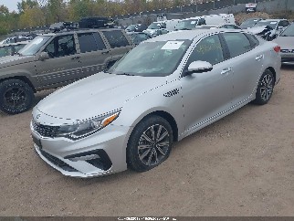 2019 Kia Optima, VIN 5XXGT4L38KG355549. Фото 2 з 6 з аукціону IAAI. Каталог авто зі США OpenDataCar.