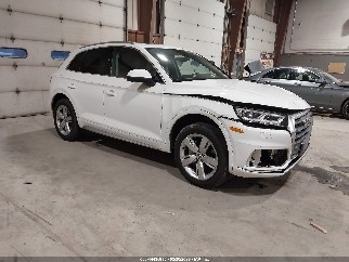 2018 Audi Q5, VIN WA1BNAFY8J2153500. Фото 1 из 6 с аукциона IAAI. Каталог авто из США OpenDataCar.