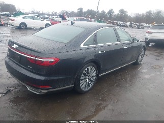 2019 Audi A8, VIN WAU8DAF88KN001314. Фото 4 з 6 з аукціону IAAI. Каталог авто зі США OpenDataCar.
