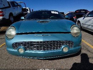 2002 Ford Thunderbird, VIN 1FAHP60A92Y126426. Zdjęcie 6 z 6 z aukcji IAAI. Katalog aut z USA OpenDataCar.