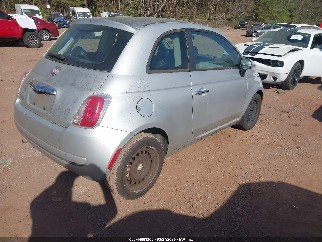 2012 Fiat 500, VIN 3C3CFFAR8CT119907. Фото 4 из 6 с аукциона IAAI. Каталог авто из США OpenDataCar.
