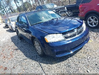 2014 Dodge Avenger, VIN 1C3CDZAB4EN138628. Фото 1 з 6 з аукціону IAAI. Каталог авто зі США OpenDataCar.