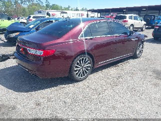 2017 Lincoln Continental, VIN 1LN6L9SK5H5608272. Photo 4 of 6 from IAAI auction. OpenDataCar US salvage catalog.