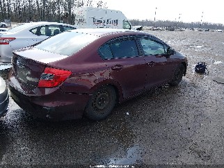 2012 Honda Civic, VIN 2HGFB2F50CH568057. Фото 4 з 6 з аукціону IAAI. Каталог авто зі США OpenDataCar.