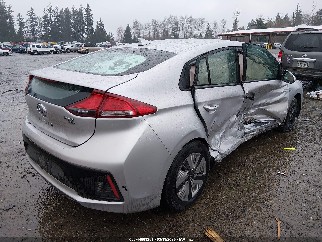 2018 Hyundai Ioniq Hybrid, VIN KMHC65LC5JU059744. Фото 4 из 6 с аукциона IAAI. Каталог авто из США OpenDataCar.