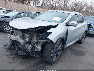 2016 Nissan Murano, VIN 5N1AZ2MH7GN123289. Фото 2 з 6 з аукціону IAAI. Каталог авто зі США OpenDataCar.