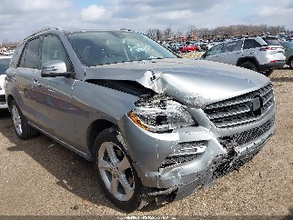 2015 Mercedes-benz ML-Class, VIN 4JGDA5HB6FA543966. Фото 1 з 6 з аукціону IAAI. Каталог авто зі США OpenDataCar.