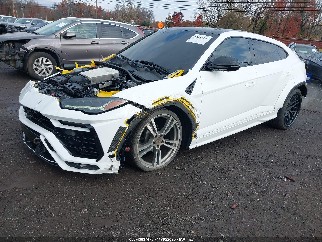 2019 Lamborghini Urus, VIN ZPBUA1ZL8KLA01117. Фото 2 з 6 з аукціону IAAI. Каталог авто зі США OpenDataCar.