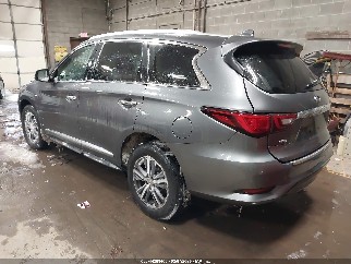 2019 Infiniti QX60, VIN 5N1DL0MM4KC518468. Photo 3 of 6 from IAAI auction. OpenDataCar US salvage catalog.