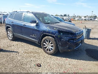 2014 Jeep Cherokee, VIN 1C4PJMDS9EW277765. Фото 1 з 6 з аукціону IAAI. Каталог авто зі США OpenDataCar.