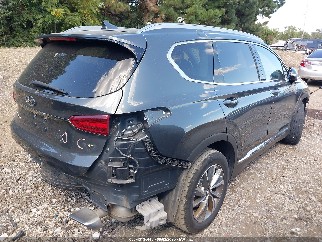 2020 Hyundai Santa Fe, VIN 5NMS53AD1LH208504. Фото 4 з 6 з аукціону IAAI. Каталог авто зі США OpenDataCar.