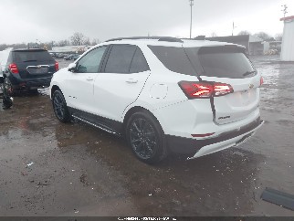 2022 Chevrolet Equinox, VIN 3GNAXWEV0NS102994. Фото 3 из 6 с аукциона IAAI. Каталог авто из США OpenDataCar.