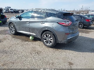 2016 Nissan Murano, VIN 5N1AZ2MH1GN123580. Фото 3 з 6 з аукціону IAAI. Каталог авто зі США OpenDataCar.