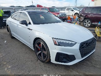 2022 Audi A5 Sportback, VIN WAUFACF58NA035279. Zdjęcie 1 z 6 z aukcji IAAI. Katalog aut z USA OpenDataCar.