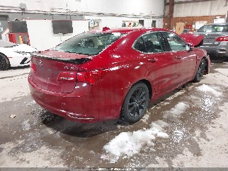 2018 Acura TLX, VIN 19UUB1F58JA007666. Photo 4 of 6 from IAAI auction. OpenDataCar US salvage catalog.