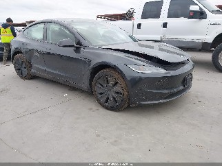 2024 Tesla Model 3, VIN 5YJ3E1EA7RF824078. Фото 1 з 6 з аукціону IAAI. Каталог авто зі США OpenDataCar.