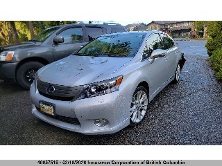 2010 Lexus HS 250h, VIN JTHBB1BA1A2003539. Фото 2 з 6 з аукціону IAAI. Каталог авто зі США OpenDataCar.