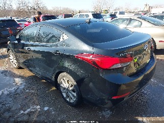 2014 Hyundai Elantra, VIN 5NPDH4AE8EH533350. Zdjęcie 3 z 6 z aukcji IAAI. Katalog aut z USA OpenDataCar.