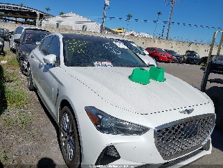 2021 Genesis G70, VIN KMTG34LA9MU075829. Фото 1 з 6 з аукціону IAAI. Каталог авто зі США OpenDataCar.