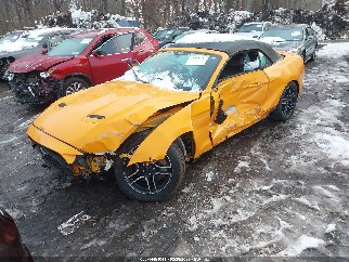 2018 Ford Mustang, VIN 1FATP8UH2J5156381. Фото 2 з 6 з аукціону IAAI. Каталог авто зі США OpenDataCar.