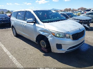 2015 Kia Sedona, VIN KNDMA5C17F6066874. Фото 1 з 6 з аукціону IAAI. Каталог авто зі США OpenDataCar.