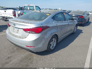 2014 Hyundai Elantra, VIN 5NPDH4AE3EH480797. Фото 4 з 6 з аукціону IAAI. Каталог авто зі США OpenDataCar.