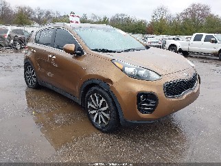 2017 Kia Sportage, VIN KNDPNCAC9H7107318. Фото 1 з 6 з аукціону IAAI. Каталог авто зі США OpenDataCar.