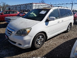 2005 Honda Odyssey, VIN 5FNRL38775B041008. Фото 2 з 6 з аукціону IAAI. Каталог авто зі США OpenDataCar.