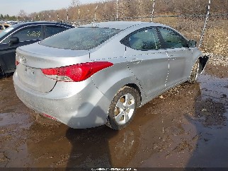 2013 Hyundai Elantra, VIN 5NPDH4AE2DH452391. Фото 4 з 6 з аукціону IAAI. Каталог авто зі США OpenDataCar.
