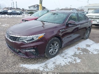 2019 Kia Optima, VIN 5XXGT4L33KG283370. Фото 2 з 6 з аукціону IAAI. Каталог авто зі США OpenDataCar.