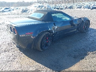 2012 Chevrolet Corvette, VIN 1G1YX3DW4C5109866. Фото 4 из 6 с аукциона IAAI. Каталог авто из США OpenDataCar.