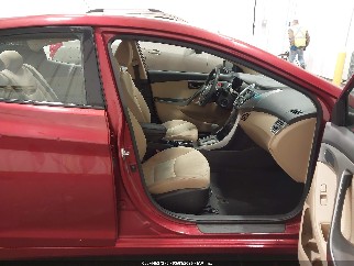 2013 Hyundai Elantra, VIN 5NPDH4AEXDH281194. Фото 5 из 6 с аукциона IAAI. Каталог авто из США OpenDataCar.